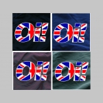 British Oi!  - plavky s mot&iacute;vom - plavkov&eacute; p&aacute;nske kraťasy s pohodlnou gumou v p&aacute;se a &scaron;n&uacute;rkou na dotiahnutie vhodn&eacute; aj ako klasick&eacute; kraťasy na voľn&yacute; čas